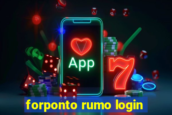 forponto rumo login